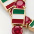 Ruby Tennis Bracelet with Mexico Flag no. 10