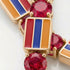 Ruby Tennis Bracelet with Armenia Flag no. 10 image 3