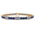 Sapphire Tennis Bracelet with Greece Flag no. 13 image 1