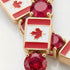 Ruby Tennis Bracelet with Canada Flag no. 10 image 3