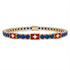 Sapphire Tennis Bracelet with Switzerland Flag no. 13 image 1
