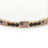 Black Diamond Tennis Bracelet with United States Flag no. 7 image 4