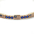 Sapphire Tennis Bracelet with United States Flag no. 13