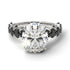 4ct Oval Cut Diamond Engagement Ring - Xena No. 33 image 2