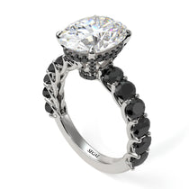 4ct Oval Cut Diamond Engagement Ring - Xena No. 33 image 1
