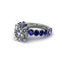 4ct Oval Cut Diamond Engagement Ring - Xena No. 63
