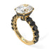 4ct Oval Cut Diamond Engagement Ring - Xena No. 31 image 1