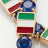 Sapphire Tennis Bracelet with Italy Flag no. 13 image 3
