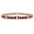 Ruby Tennis Bracelet with France Flag no. 10 image 1