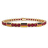 Ruby Tennis Bracelet with Germany Flag no. 10