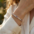 Diamond Tennis Bracelet with United States Flag no. 1