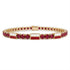 Ruby Tennis Bracelet with Poland Flag no. 10 image 1