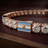 Diamond Tennis Bracelet with Argentina Flag no. 2