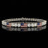 Diamond Tennis Bracelet with United States Flag no. 3