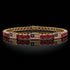 Ruby Tennis Bracelet with United States Flag no. 10