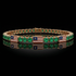 Emerald Tennis Bracelet with United States Flag no. 5 image 5