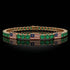 Emerald Tennis Bracelet with United States Flag no. 5