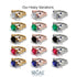 Peridot Blossom 14K Golden Nature Inspired Engagement Ring - Haley No. 704