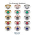 Bezel Diamond Bridal Set - Emerson No. 18 image 9
