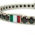 Black Diamond Tennis Bracelet with Mexico Flag no. 9