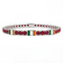 Ruby Tennis Bracelet with Ireland Flag no. 12