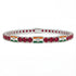 Ruby Tennis Bracelet with India Flag no. 12 image 1