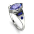 Marquise Bezel Tanzanite Ring - Juliana No. 215