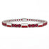 Ruby Tennis Bracelet with Poland Flag no. 12