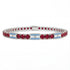 Ruby Tennis Bracelet with Argentina Flag no. 12 image 1