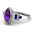 Marquise Bezel Amethyst Ring - Juliana No. 315