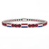 Ruby Tennis Bracelet with Netherlands Flag no. 12