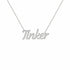 Gold Name Necklace – Tinker | 14K Solid Gold