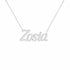 Gold Name Necklace – Zosia | 14K Solid Gold