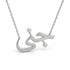 Arabic Gold Name Necklace – جنى | 14K Solid Gold