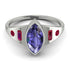 Marquise Bezel Tanzanite Ring - Juliana No. 212