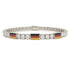 Diamond Tennis Bracelet with Germany Flag no. 3 image 1