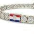 Diamond Tennis Bracelet with Croatia Flag no. 3 image 4