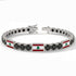 Black Diamond Tennis Bracelet with Lebanon Flag no. 9 image 2