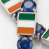 Sapphire Tennis Bracelet with Ireland Flag no. 15