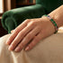 Emerald Tennis Bracelet with United States Flag no. 6