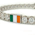 Diamond Tennis Bracelet with Ireland Flag no. 3