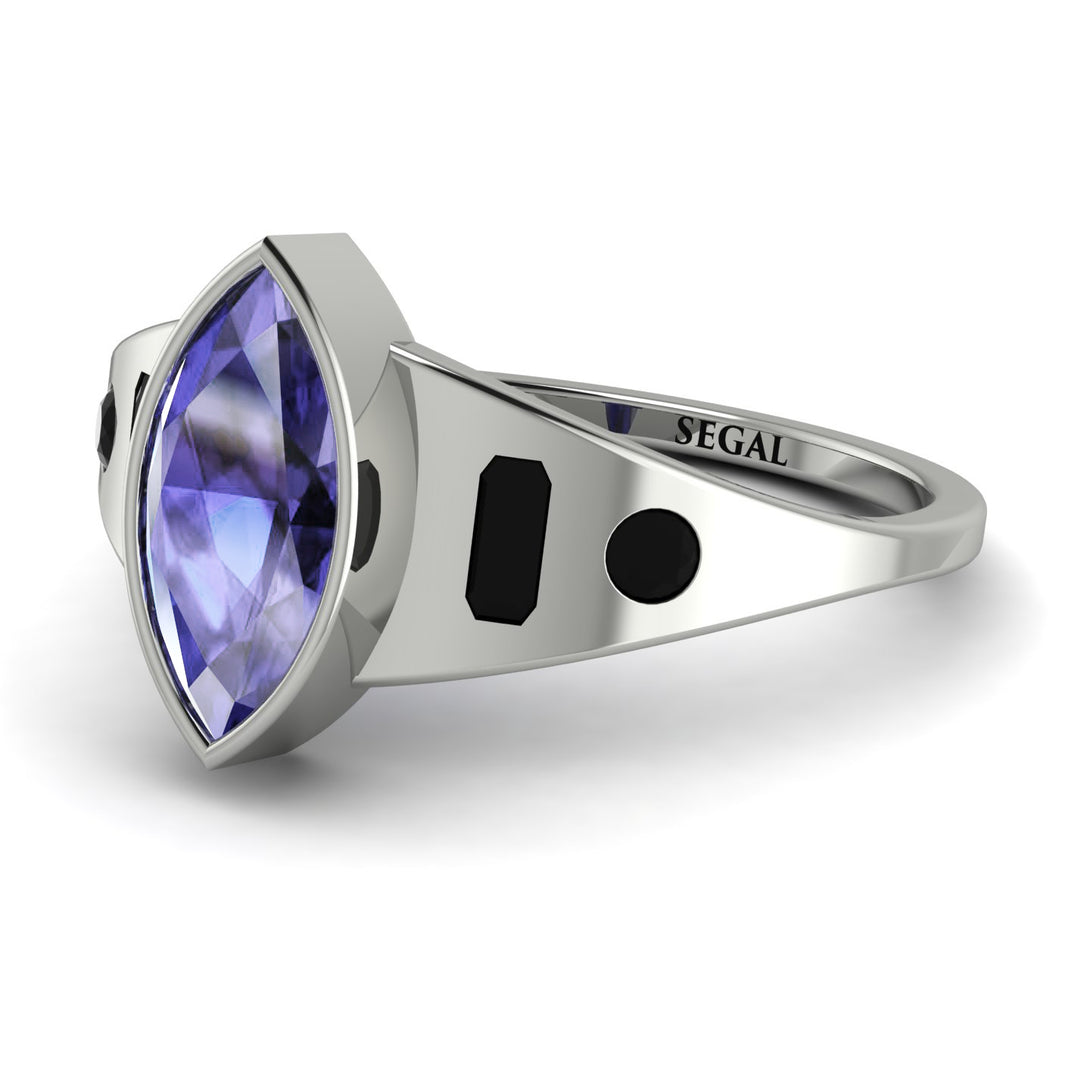 Marquise Bezel Tanzanite Ring - Juliana No. 209