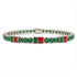 Emerald Tennis Bracelet with Portugal Flag no. 6