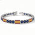 Sapphire Tennis Bracelet with Spain Flag no. 15 image 2