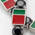 Black Diamond Tennis Bracelet with Portugal Flag no. 9