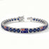 Sapphire Tennis Bracelet with Australia Flag no. 15 image 2