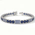 Sapphire Tennis Bracelet with Greece Flag no. 15 image 2