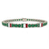 Emerald Tennis Bracelet with Mexico Flag no. 6