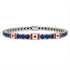 Sapphire Tennis Bracelet with Canada Flag no. 15 image 1