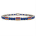 Sapphire Tennis Bracelet with Armenia Flag no. 15 image 1